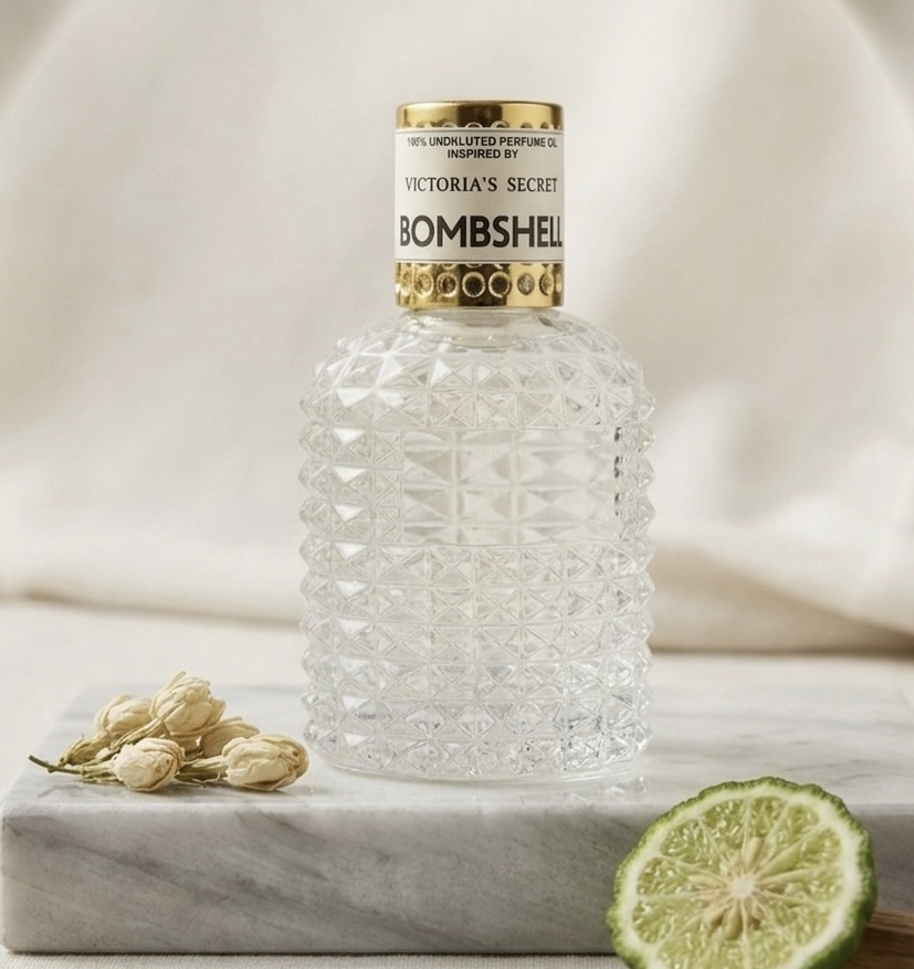 Bombshell perfume bottle